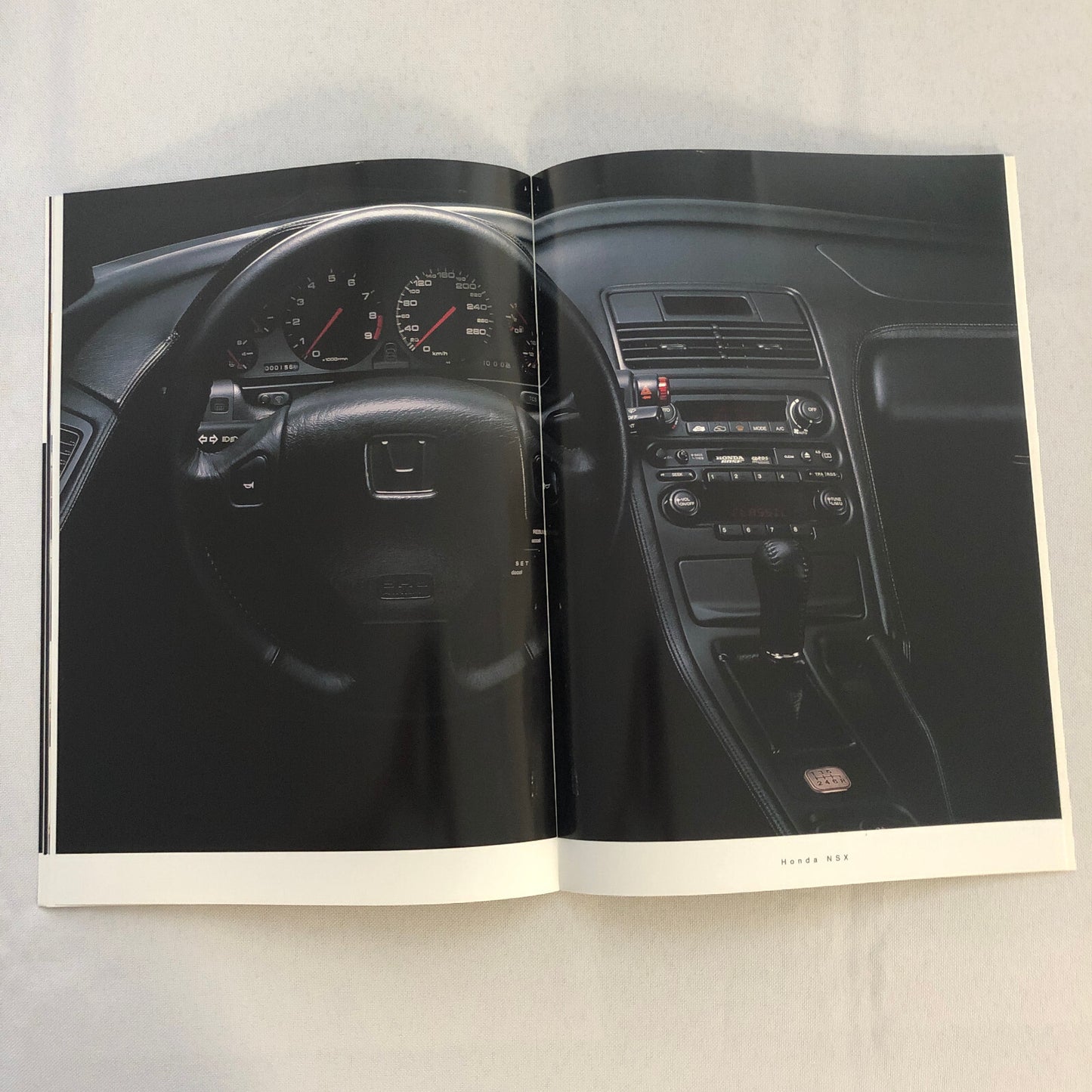 Honda NSX Car Sales Brochure GERMAN Text European Market