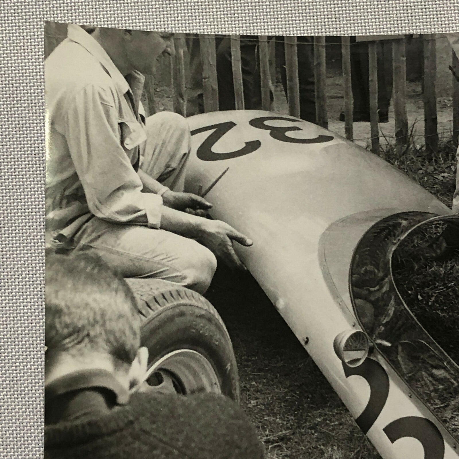 Vintage Racing Car Photo Photograph Print Motorsport Race