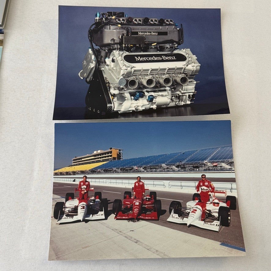 1996 Mercedes Marlboro Indy Car Racing Press KIt Paul Tracy Emerson Fittipaldi