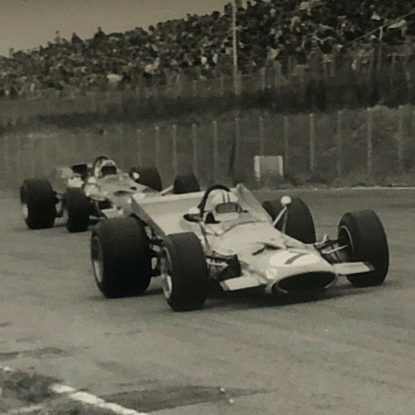Vintage Grand Prix Racing Car Photo Photograph Print 