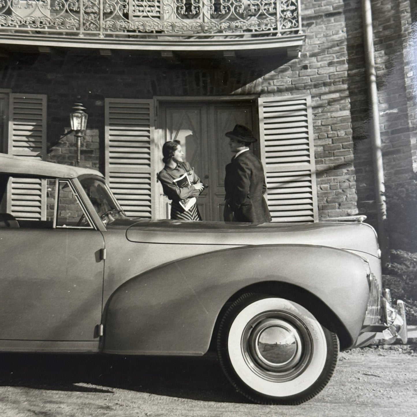 1946 Lincoln Continental Car Photo Photograph Vintage Image Modern Print