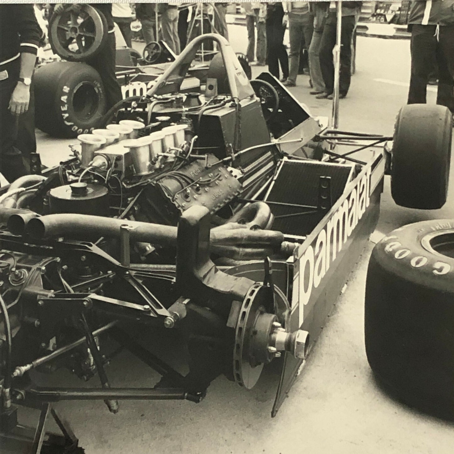 Vintage 1980 Brabham Racing BT 49 Car Press Photo Photograph DPPI 