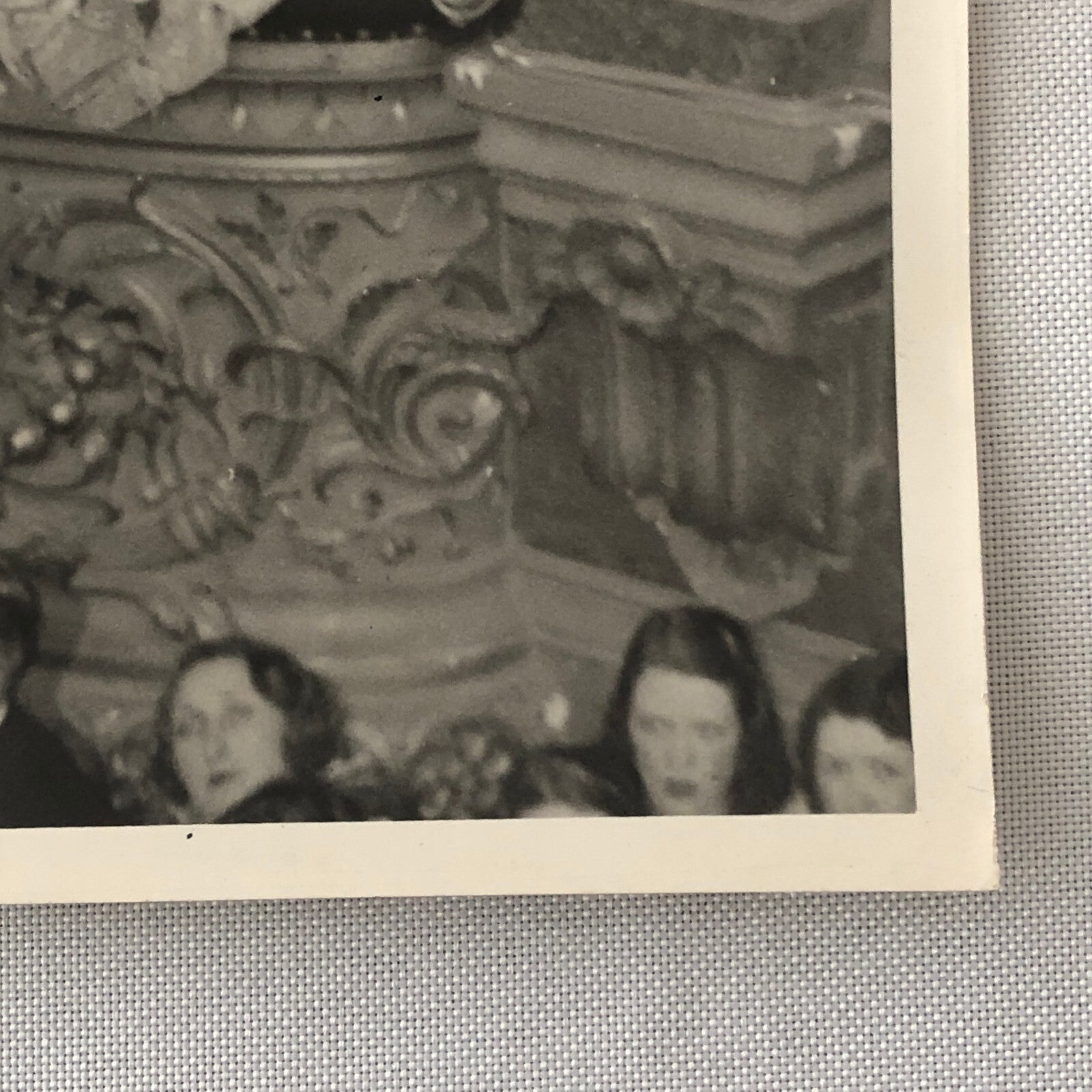 Press Photo Photograph French President Albet Lebrun at Opera Ball 1934