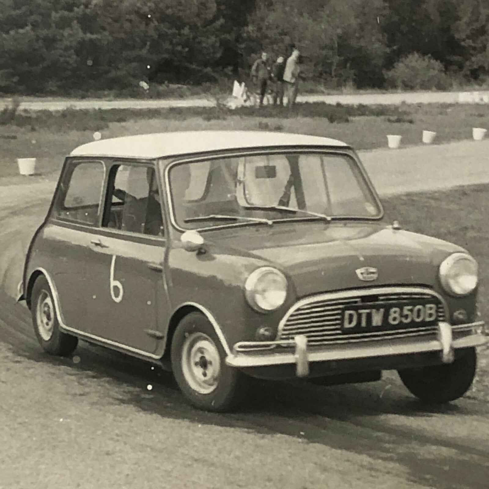 Vintage MINI Racing Car Photo Photograph Print 