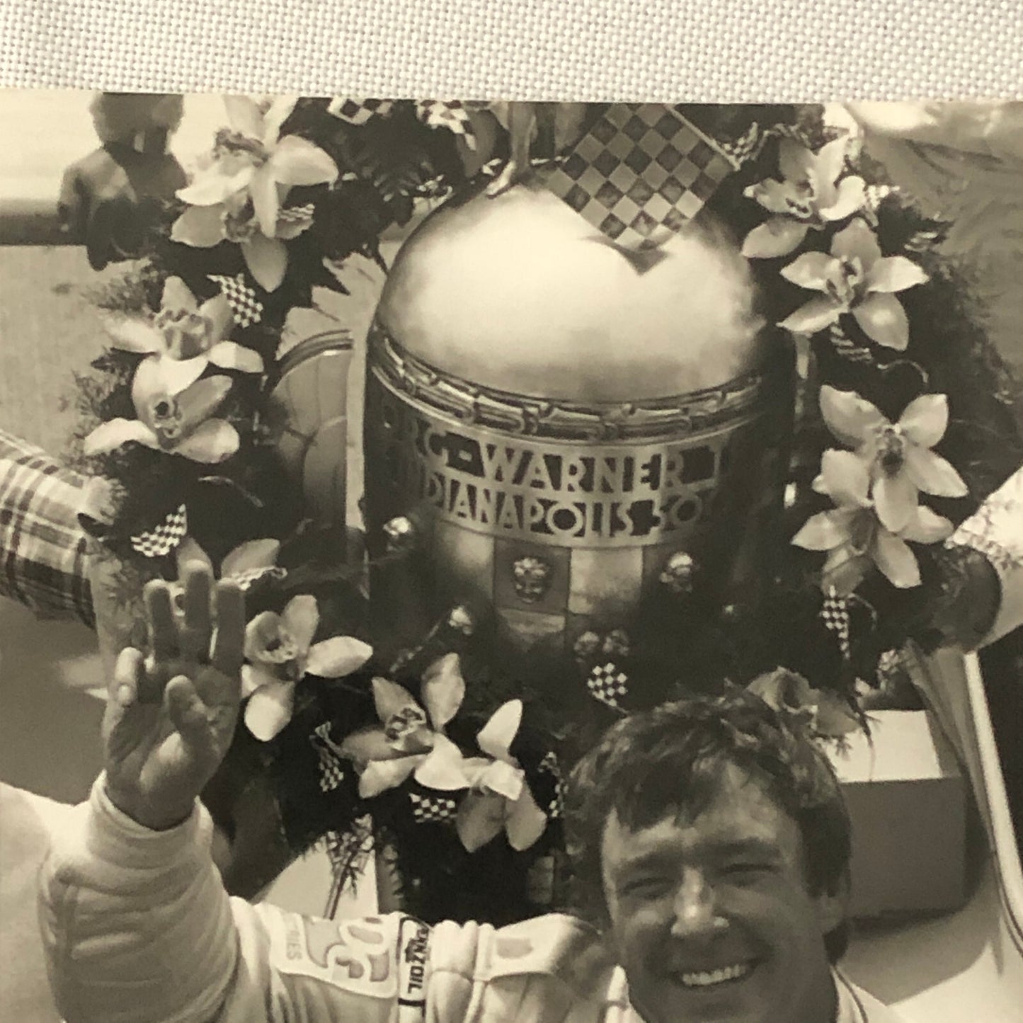Vintage Indy Indianapolis Racing Photograph Johnny Rutherford 1980 DPPI