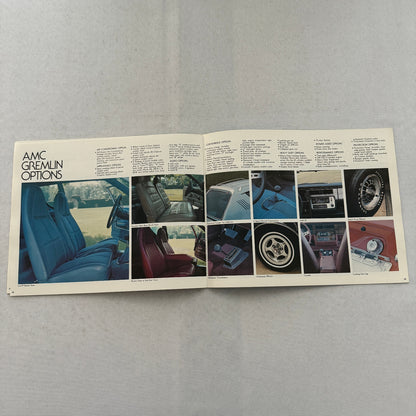 1978 AMC Car Sales Brochure Catalog AMC Concord Pacer Gremlin AMX Matador