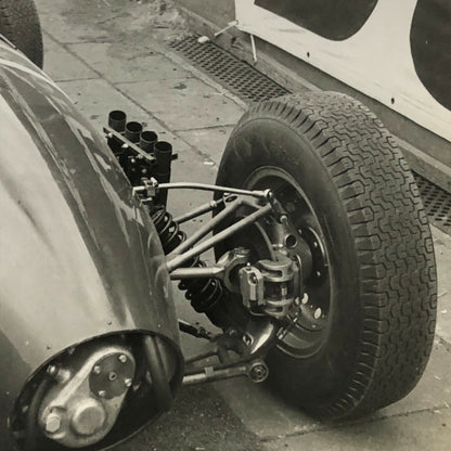 Vintage Grand Prix Car Racing Photo Photograph Print