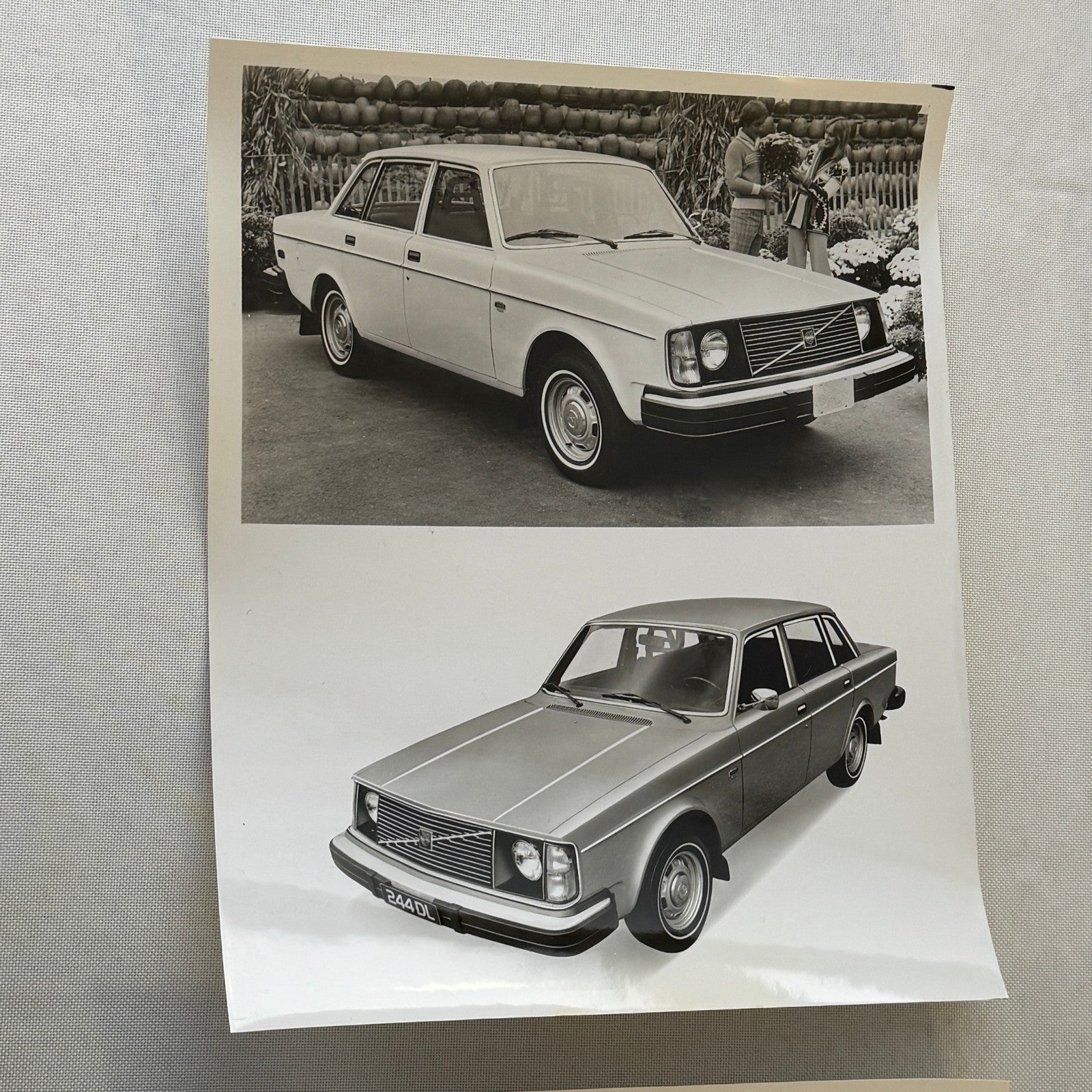 1975 Volvo Press Kit Brochure w/ Photos 164 240 Series Sedan Station Wagon 