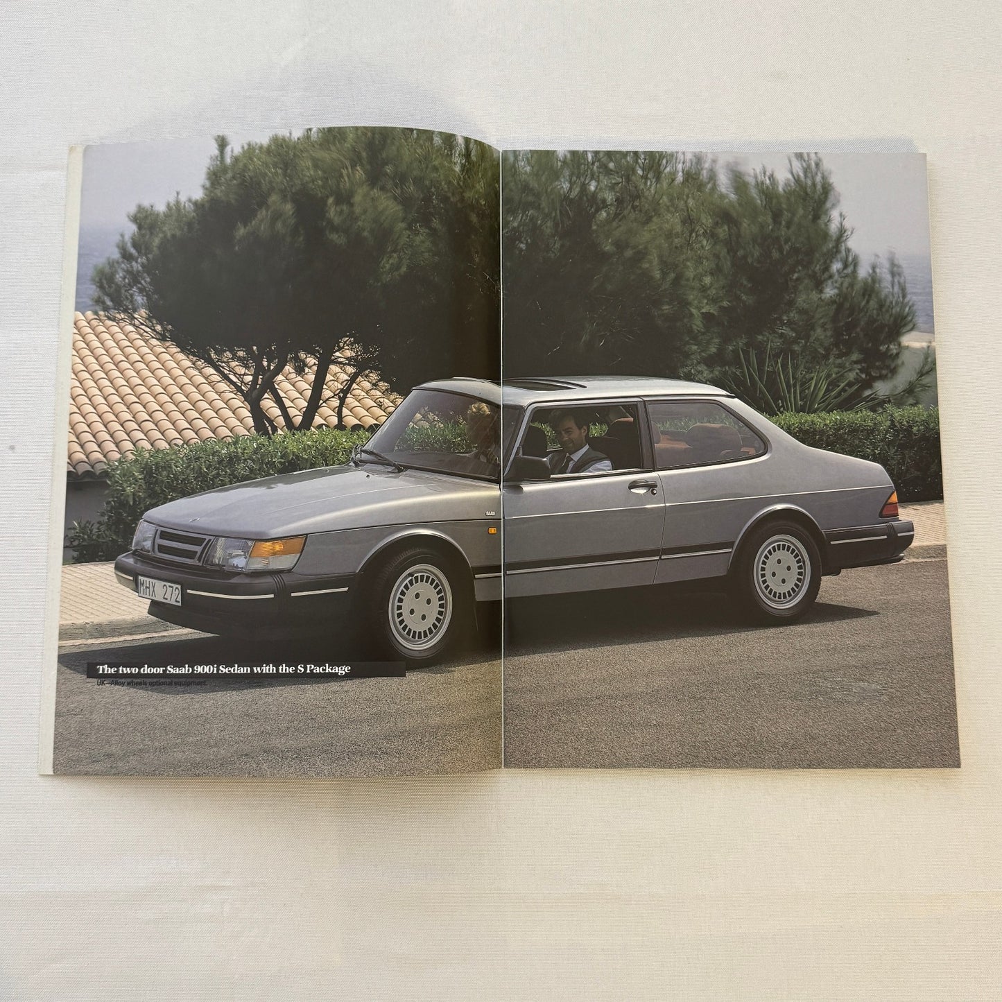 Vintage Saab 900 900i Car Sales Brochure Catalog Saab 1986 1987