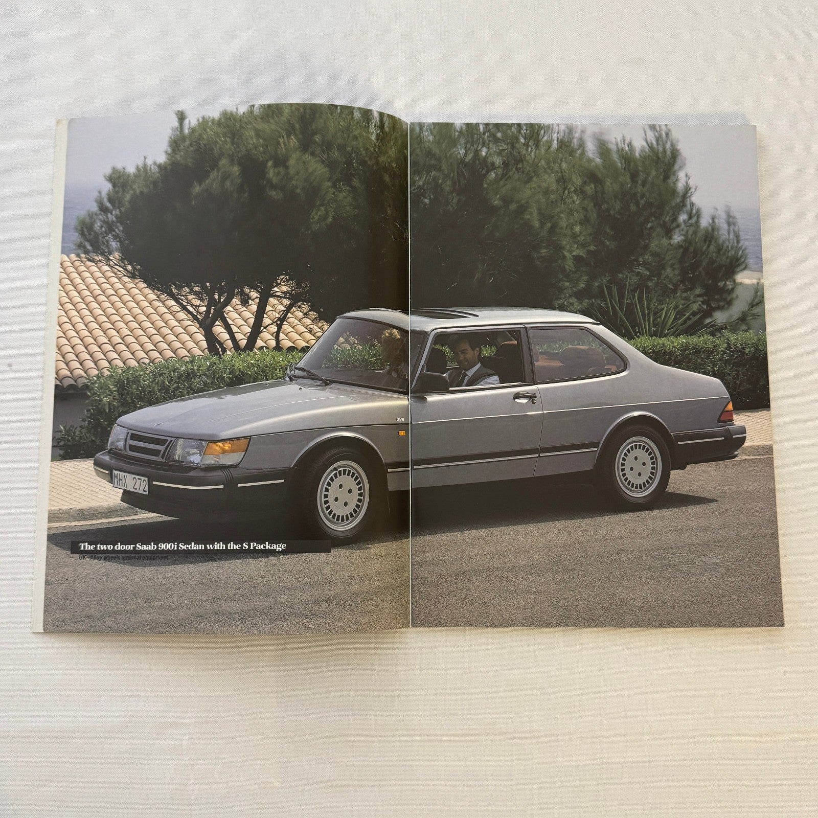 Vintage Saab 900 900i Car Sales Brochure Catalog Saab 1986 1987