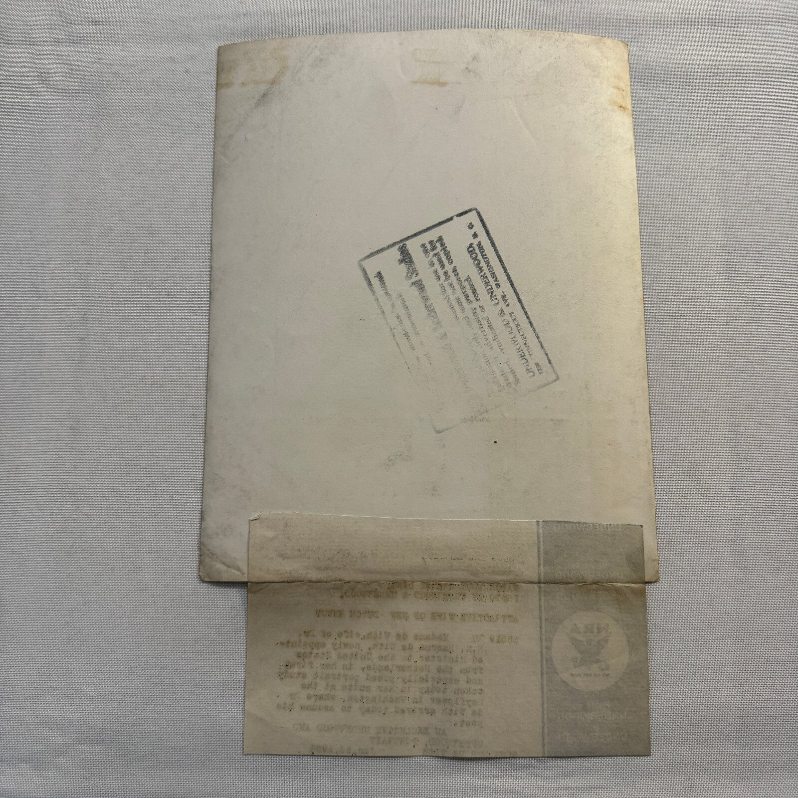 1934 Press Photo Photograph Print Wife of Dutch Envoy Diplomat Netherlands