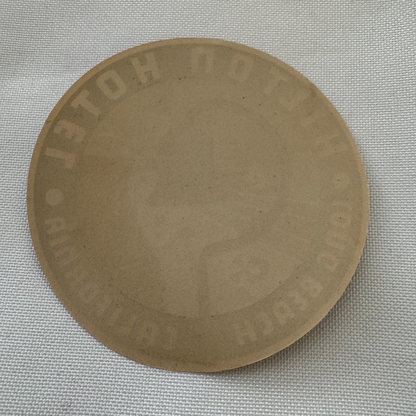 Vintage Hilton Hotel Long Beach California Travel Luggage Label
