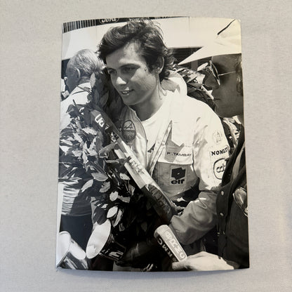 Patrick Tambay Racing Driver Photo Photograph Print Renault ELF Racing DPPI
