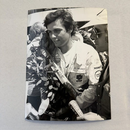 Patrick Tambay Racing Driver Photo Photograph Print Renault ELF Racing DPPI