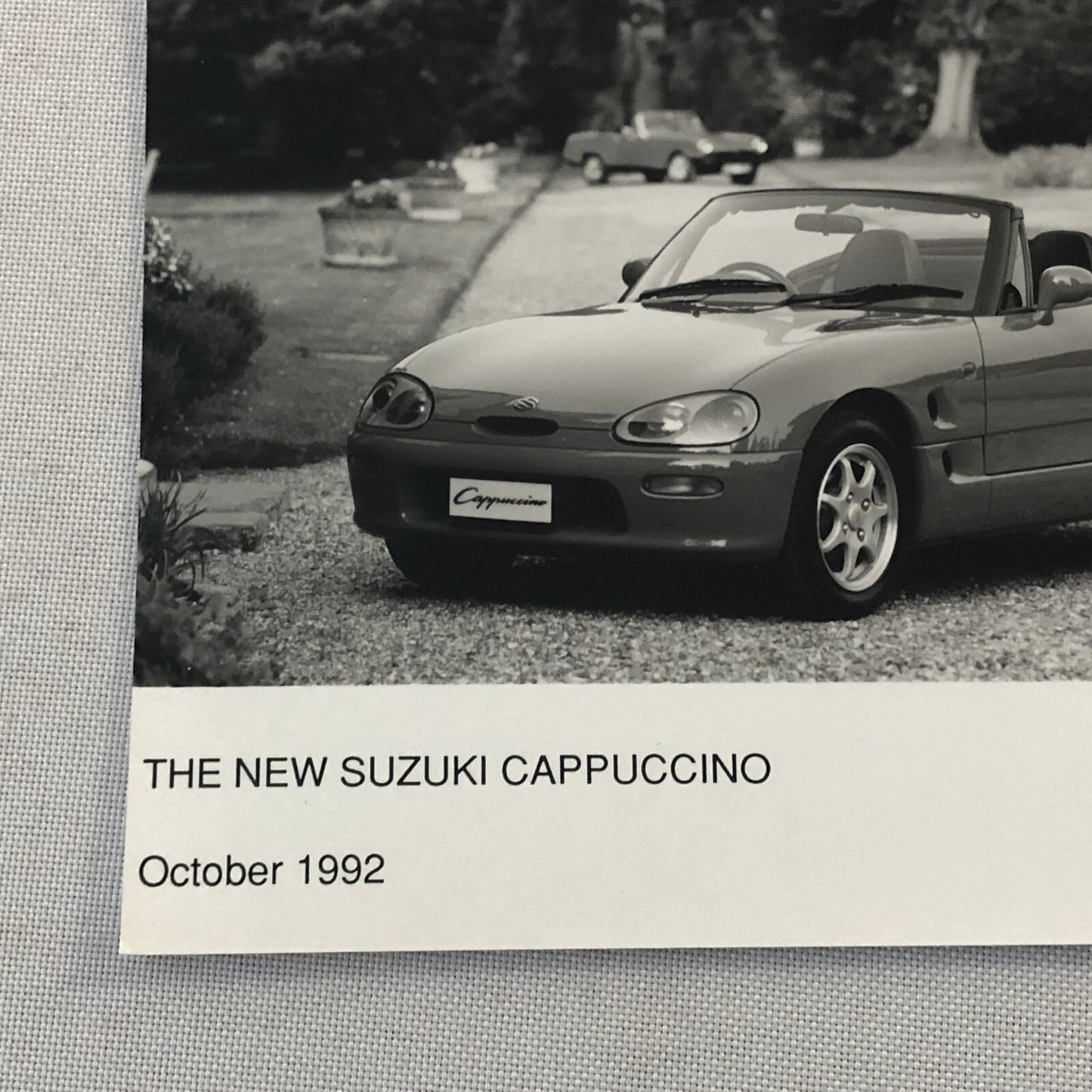 1992 1993 Suzuki Capuccino Car Factory Press Photo Photograph
