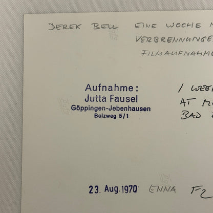 Vintage Racing Photo 1970 Enna F2 Race Derek Bell Driver Motorsport