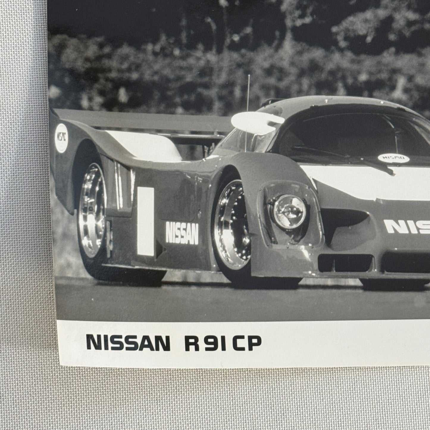Nissan R91CP Racing Car Photo Photograph Print Vintage Nissan R91 CP