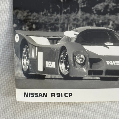 Nissan R91CP Racing Car Photo Photograph Print Vintage Nissan R91 CP