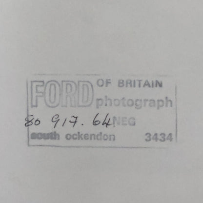 Vintage Ford of Britain Car and Truck Press Photo Photograph Print 