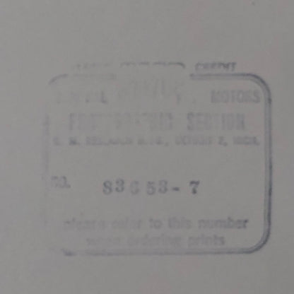 1948 Oldsmobile Series 98 Futuramic Club Sedan Factory Press Photo Photograph