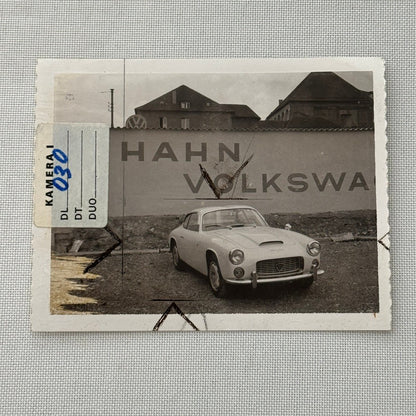 Vintage Lancia Car Photo Photograph Print Volkswagen Dealer Coachbuilder