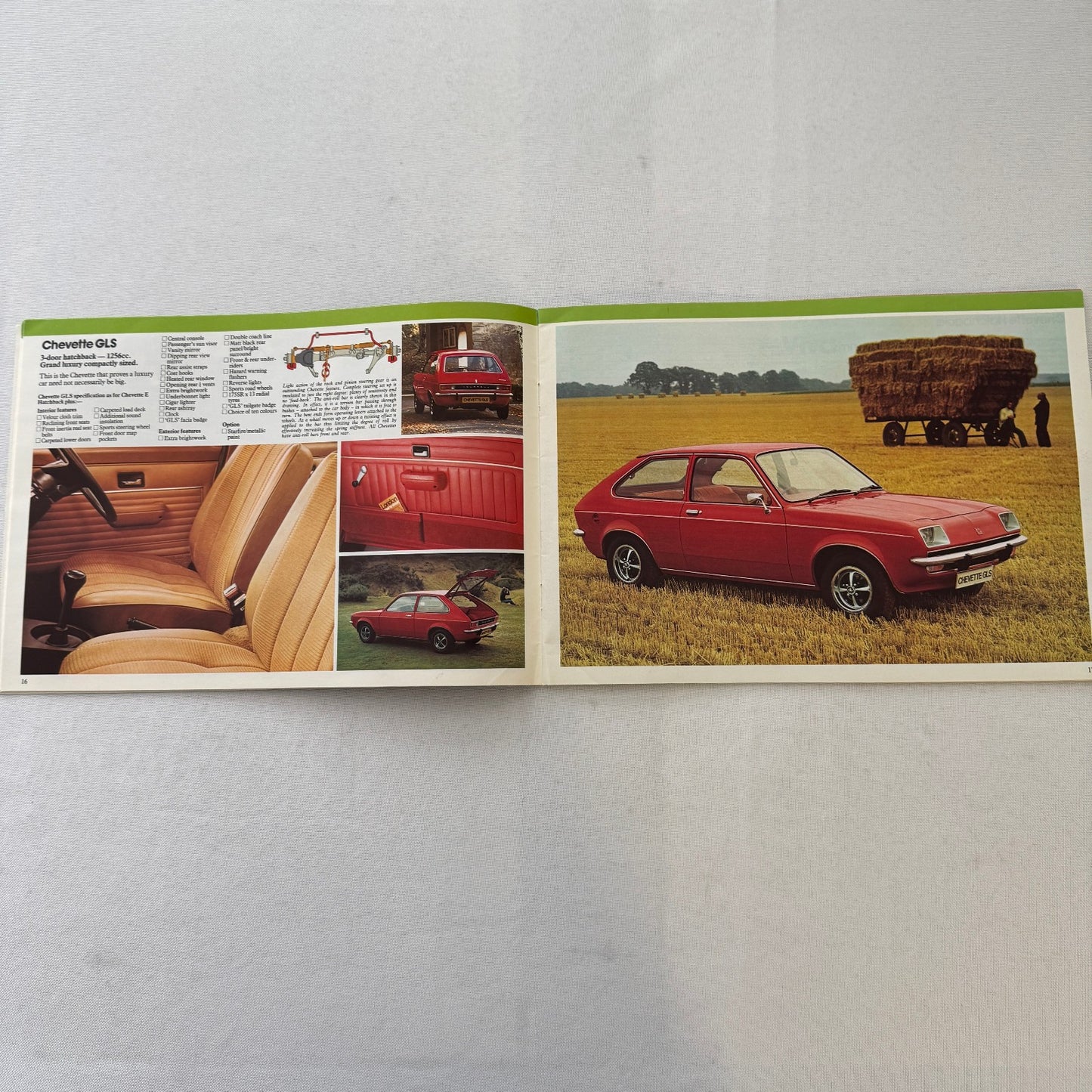 1978 Vauxhall Car Sales Brochure Catalog Chevette Viva Cavalier VX Series UK