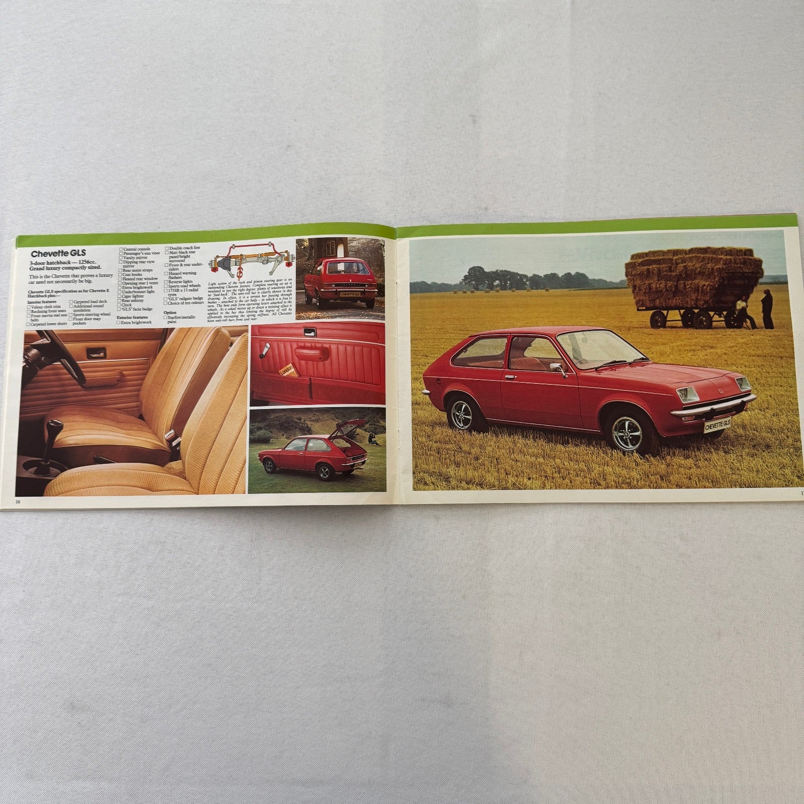1978 Vauxhall Car Sales Brochure Catalog Chevette Viva Cavalier VX Series UK