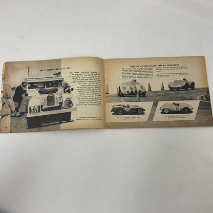 1959 Castrol Racing Achievements Brochure Rally Rallye Motorcycle Land Speed +