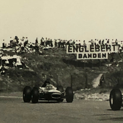Vintage Grand Prix Racing Car Driver Photo Photograph Print 