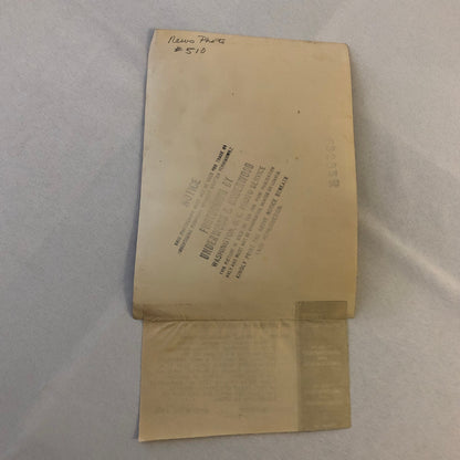 Press Photo Photograph Senator Smith Wildman Brookhart Iowa Republican 1928