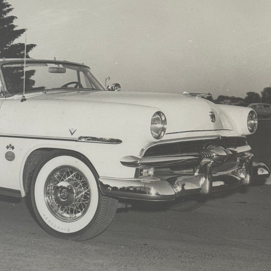 Vintage Indy 500 Racing Photo Ford Convertible Official Pace Car Photograph