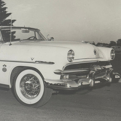 Vintage Indy 500 Racing Photo Ford Convertible Official Pace Car Photograph