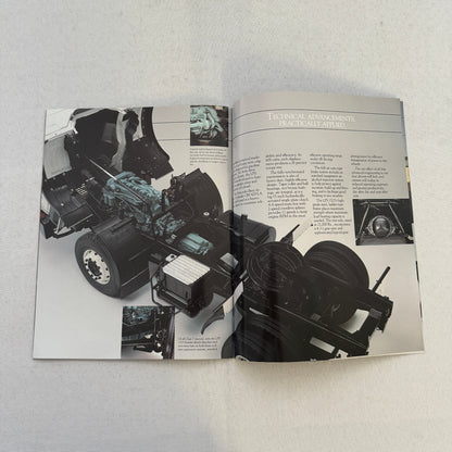 Mercedes Benz LPS 1525 Diesel Tractor Truck Sales Brochure Catalog Advertising