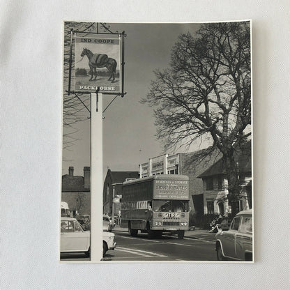 Vintage Bedford Moving Van Photo Photograph Image UK England 