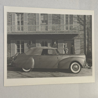 1946 Lincoln Continental Car Photo Photograph Vintage Image Modern Print