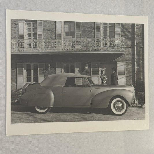 1946 Lincoln Continental Car Photo Photograph Vintage Image Modern Print