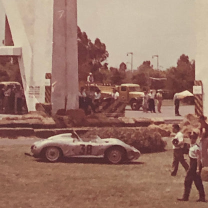 Vintage Buenos Aires Racing Photo Photograph Print Porsche Cars ?