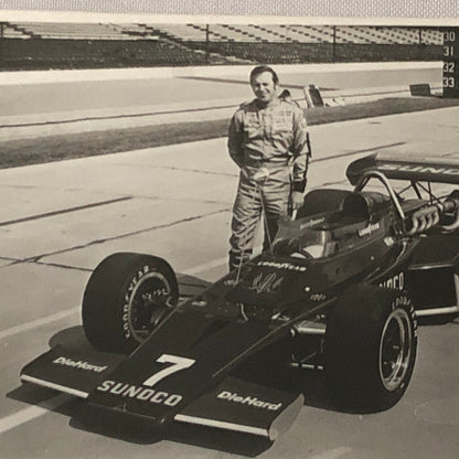 Vintage Indy Indianapolis Racing Photo Photograph Gary Bettenhausen 1972 McLaren