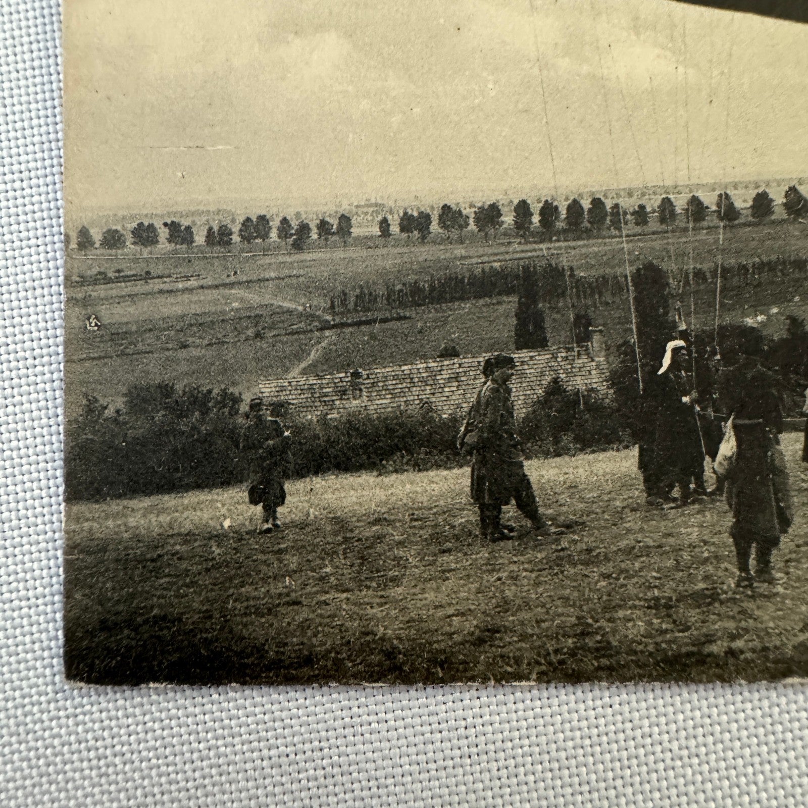 Vintage Zeppelin Airship Dirigible Postcard Post Card French