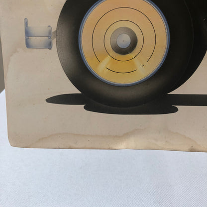 Antique Automobile Car Illustration Art Signed and Dated 1929