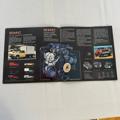 1984 GMC S-15 Pickup S15 Pickup Truck Sales Brochure Catalog Advertising