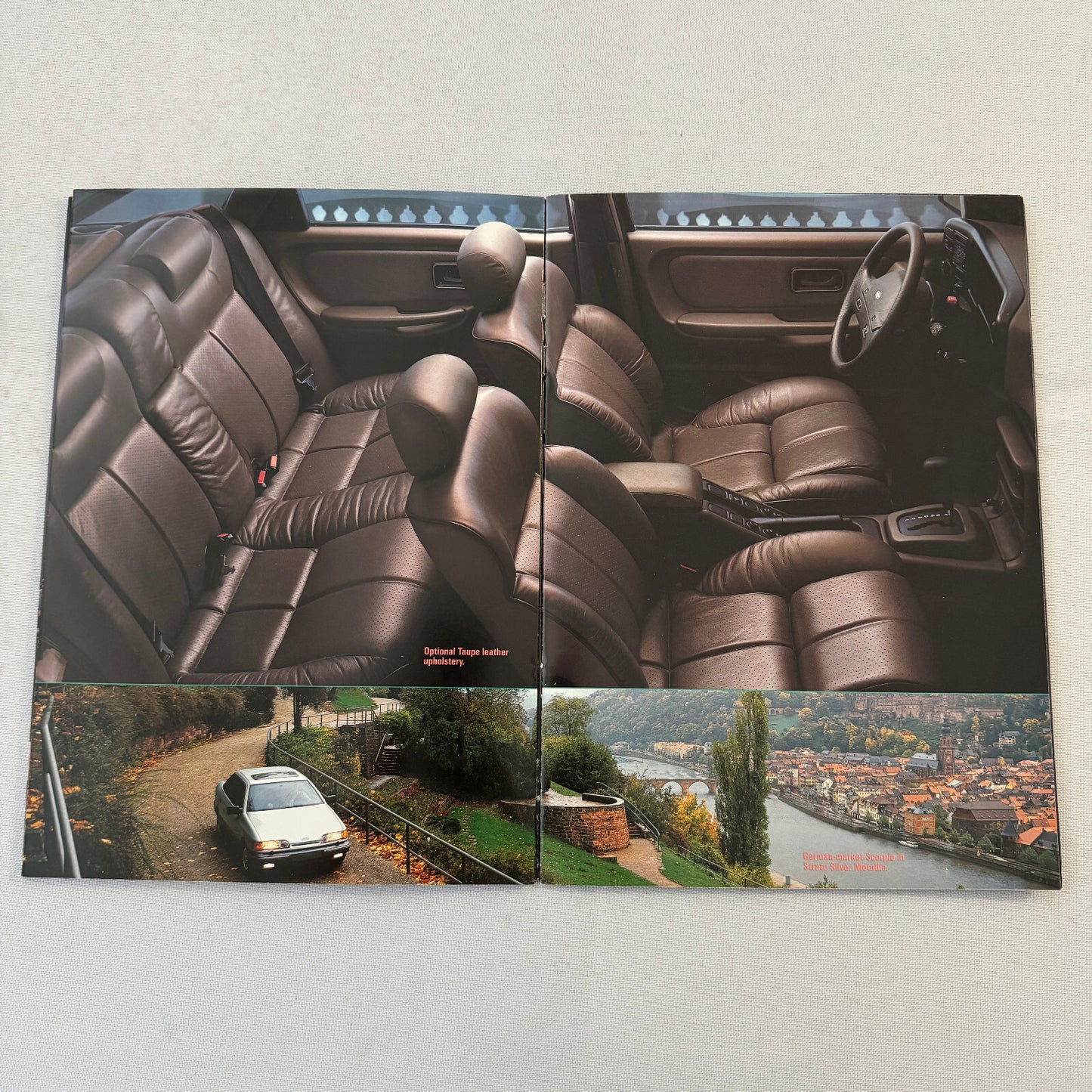 Merkur Scorpio Car Sales Brochure Catalog Advertising