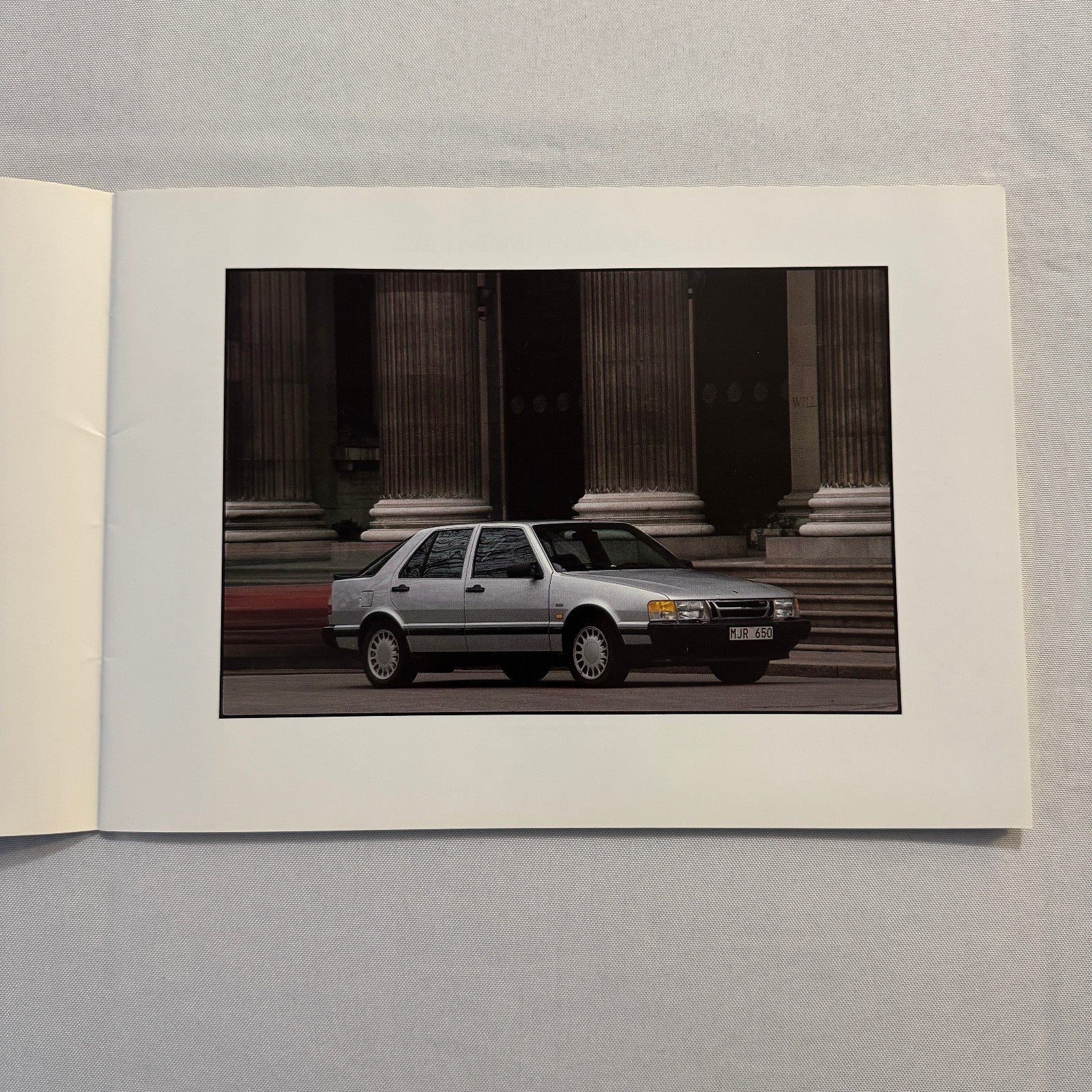 1988 Saab Military Sales Brochure Catalog Saab 900 Turbo 9000 900S Convertible