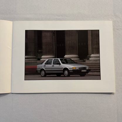 1988 Saab Military Sales Brochure Catalog Saab 900 Turbo 9000 900S Convertible