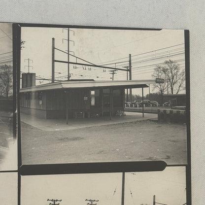 Vintage Pennsylvania Railroad Photo Contact Sheet Photograph Al Paul Lefton PRR