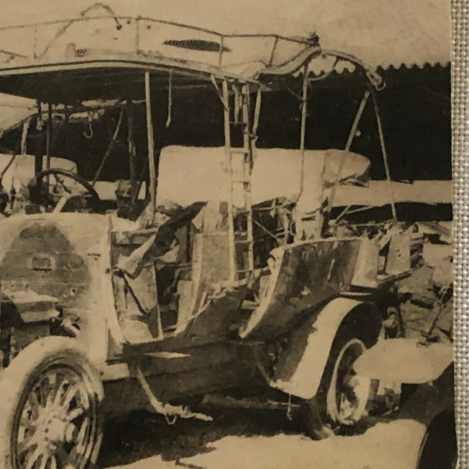 Antique Car Truck Bus Photo Photograph Vintage Italian ? 
