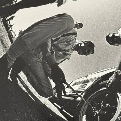 Vintage Porsche Racing Photo Photograph Print Race Car