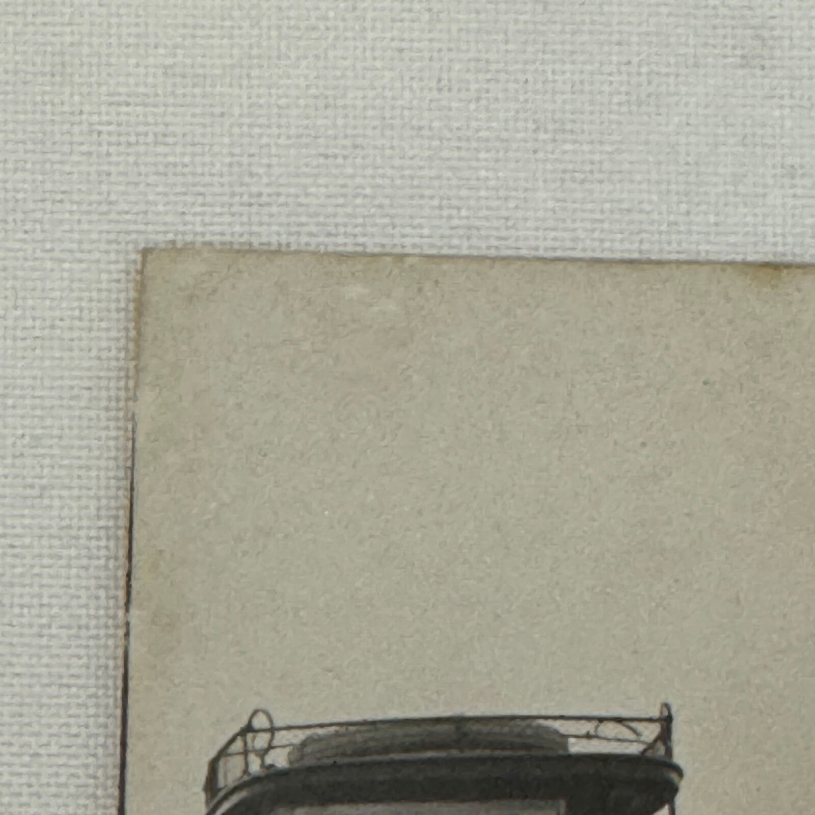 Antique SCAT Car Automobile People Italian Real Photo Postcard RPPC Photograph
