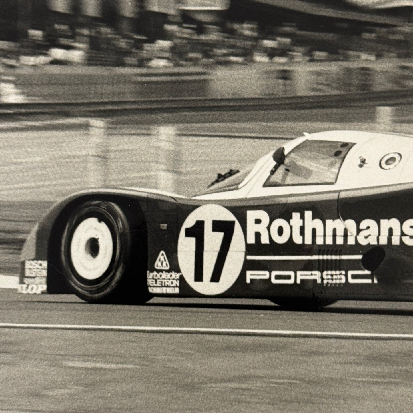 Porsche 962C Rothmans Racing Car LeMans 1987 Photo Photograph Print