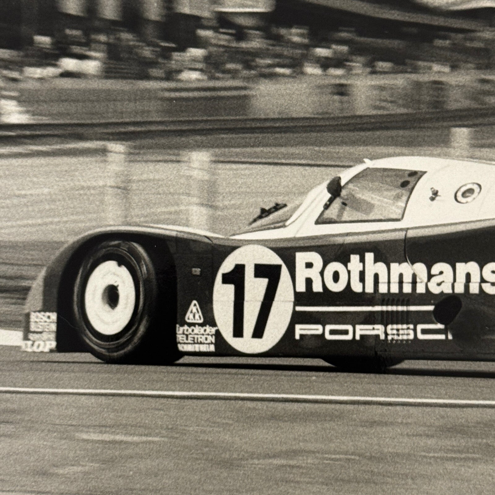 Porsche 962C Rothmans Racing Car LeMans 1987 Photo Photograph Print